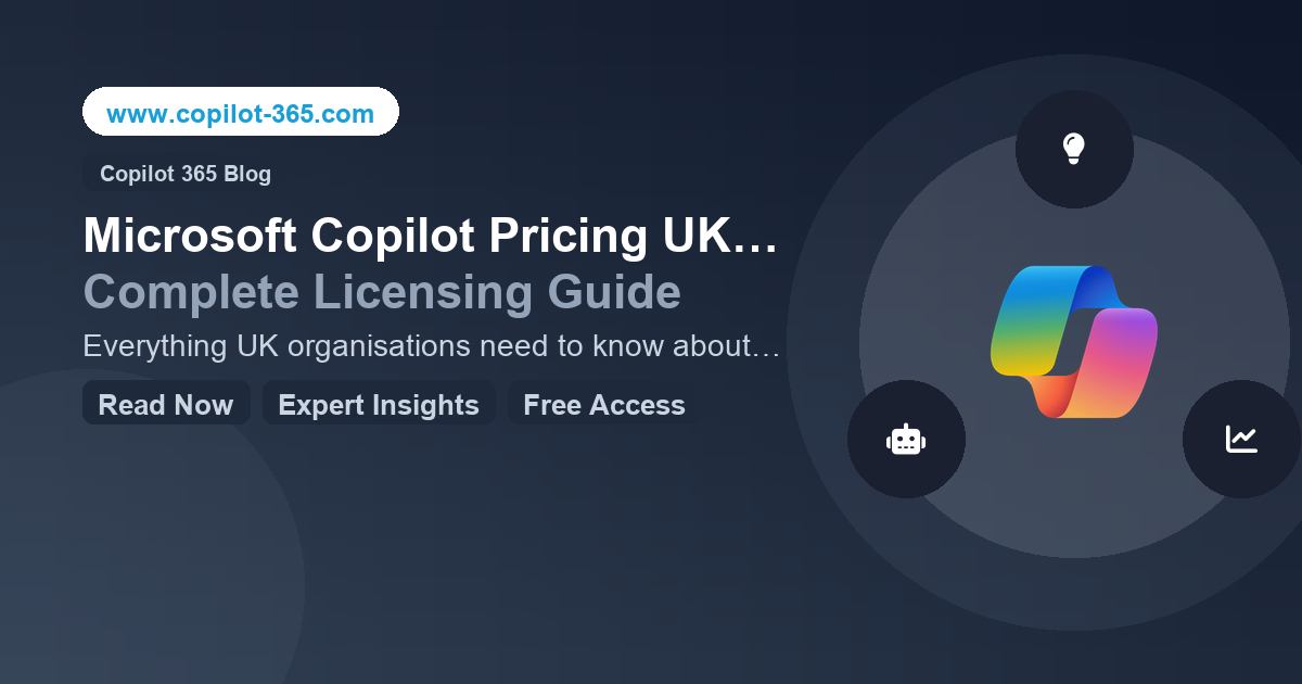 Microsoft Copilot UK Pricing 2026: Full Guide | Copilot 365