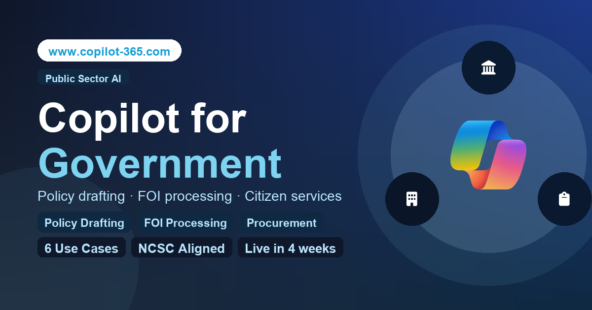 Microsoft Copilot for Government & Councils | Copilot 365