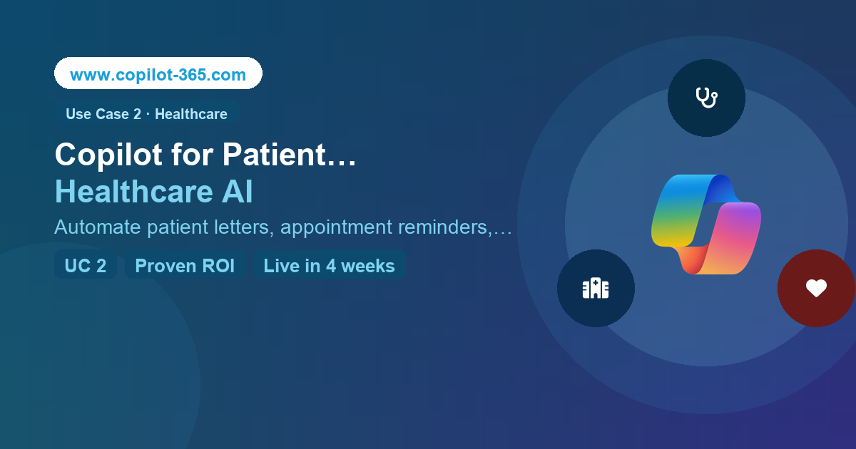 Copilot for Patient Correspondence | Copilot 365