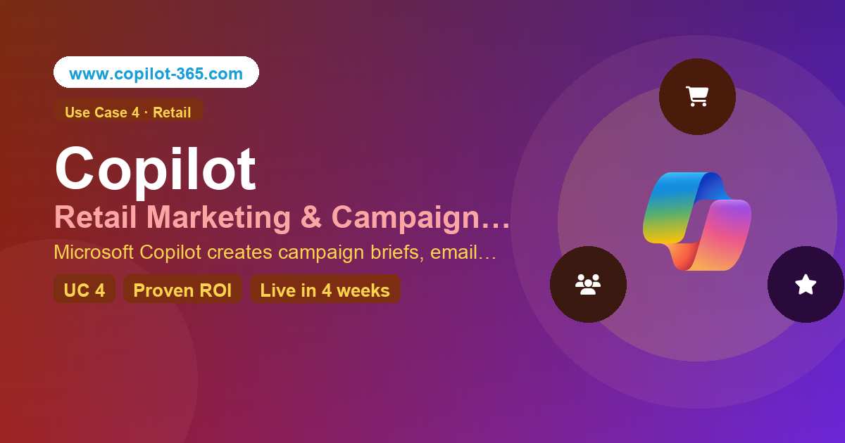 Copilot for Retail Marketing Campaigns | Copilot 365